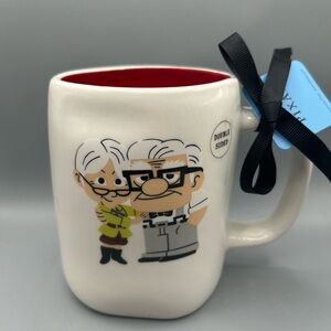 Rae Dunn Disney Pixar UP Mug MY GREATEST ADVENTURE Double Sided Mug RARE NEW